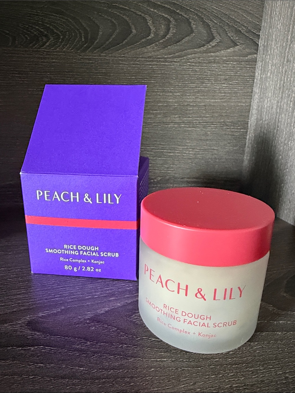 Peach & Lily Rice Dough Smoothing Facial Scrub 2.82oz
